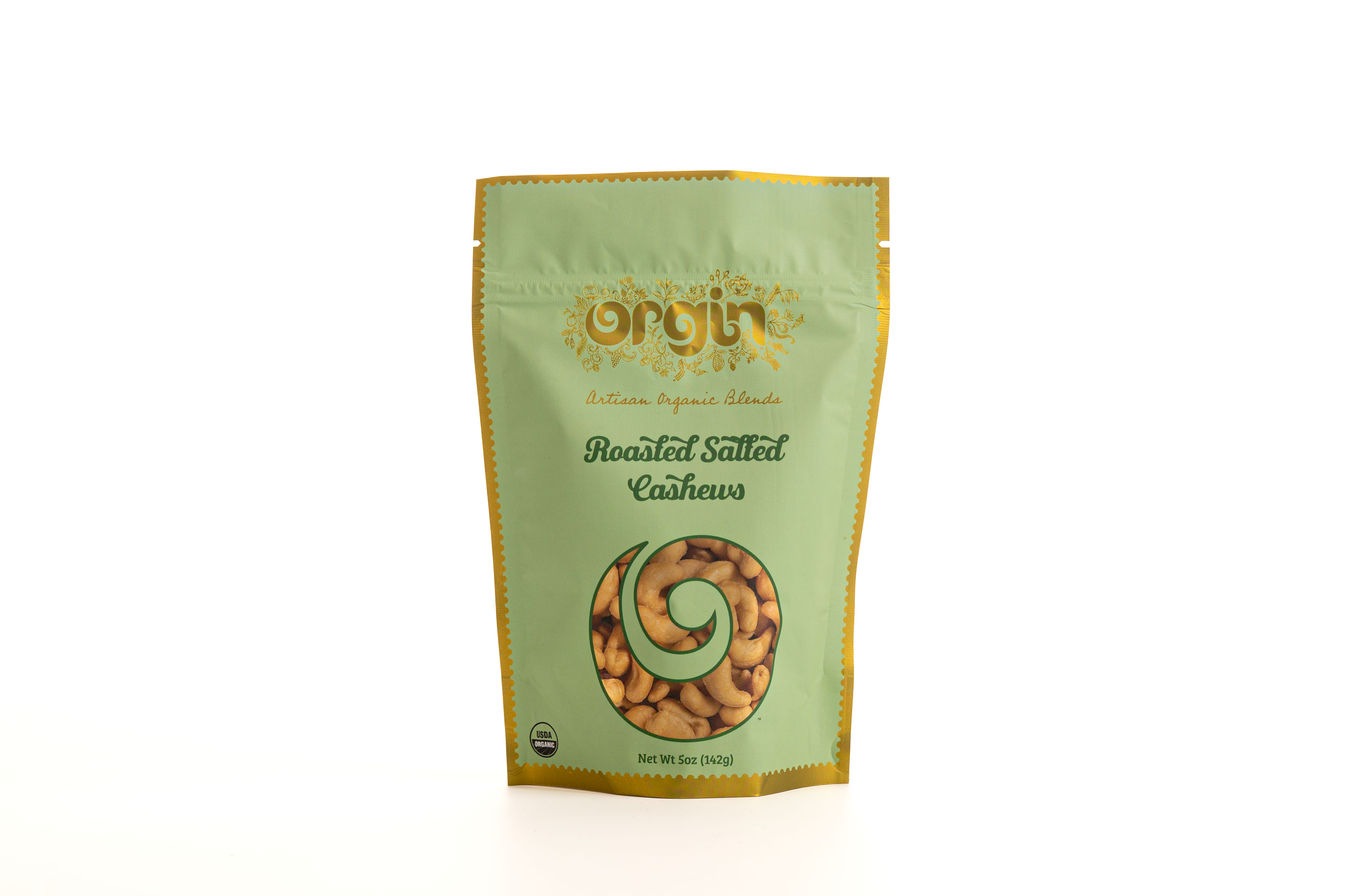 Organic Cashews, Roasted and Salted | Gatherer's